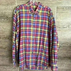 Alan Flusser shirt EUC